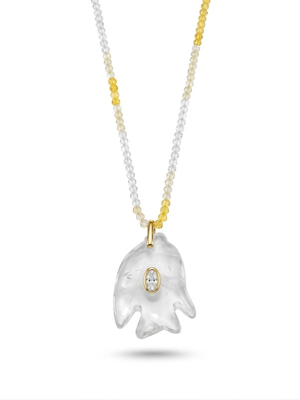 Collana Dory Cristallo di Rocca