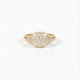 Anello Mignolo Petit Pavé