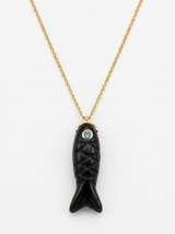 Collana Fish Noir