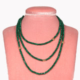 Green Is My Color Collana Giadite Ematite Fofo Somani