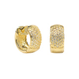 Monorecchino Vik Argento925 Placcato Oro18k Zirconi Fofo Somani