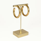 Orecchini Bangle Same but Different realizzato interamente a mano argento 925 Fofo Somani