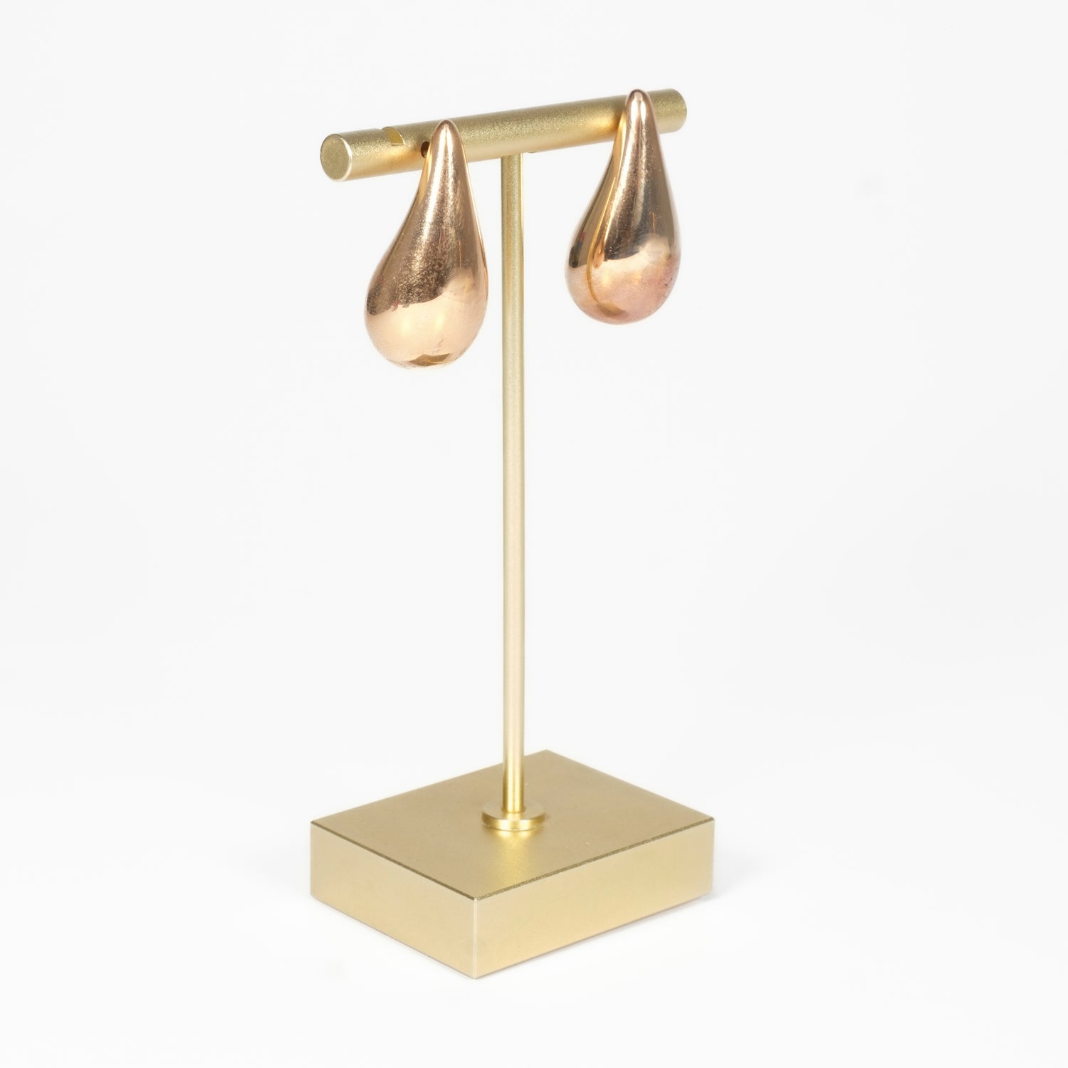 Orecchini Goccia argento 925 placcato oro rosa Fofo Somani