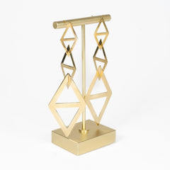 Orecchini Mel tagliato a laser realizzato in argento 925 placcato oro 18k o brunito Fofo Somani
