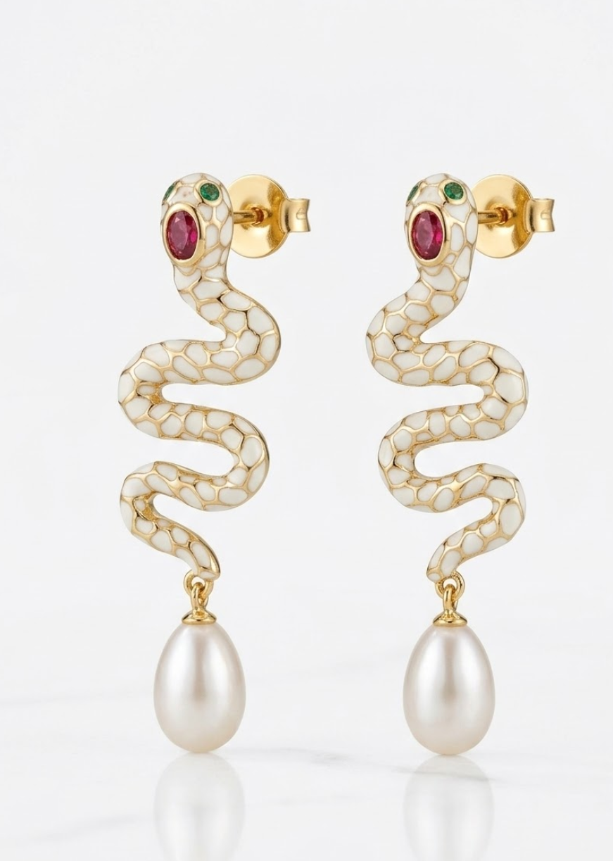 Orecchino Serpente Glow