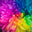 Multicolor placcato oro